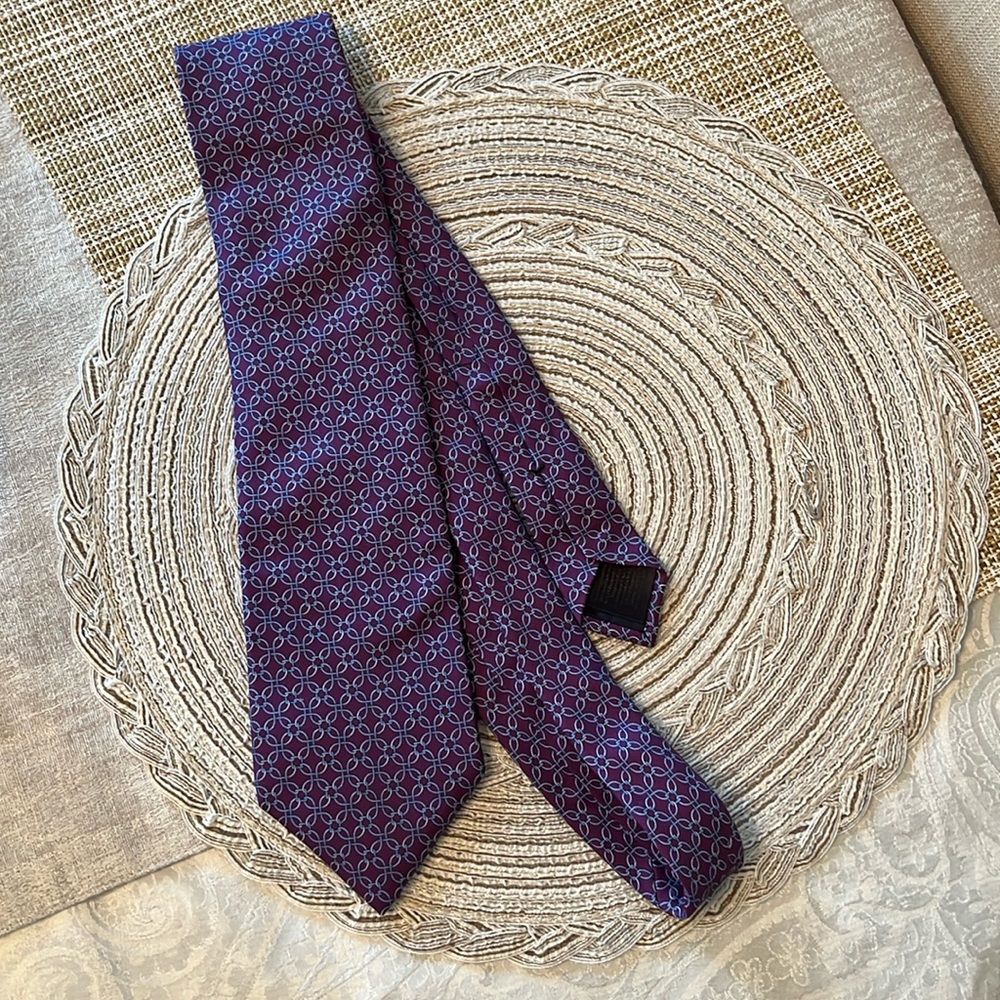 Brroks Brothers Silk Tie in EUC Purple and Blue